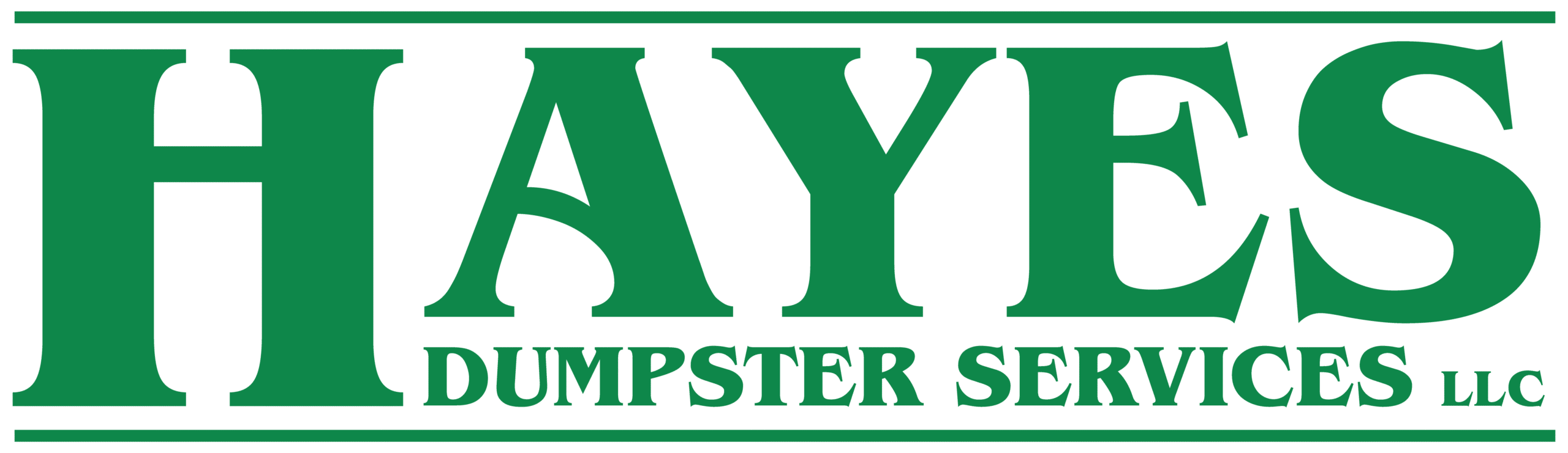 Hayes Dumpster Services CT | Dumpster Rental Near Me Logo